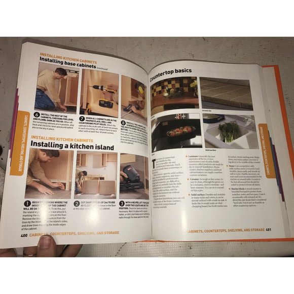 Home Improvement 1-2-3 Expert Advice from The Home Depot Hardcover book - Picture 10 of 12